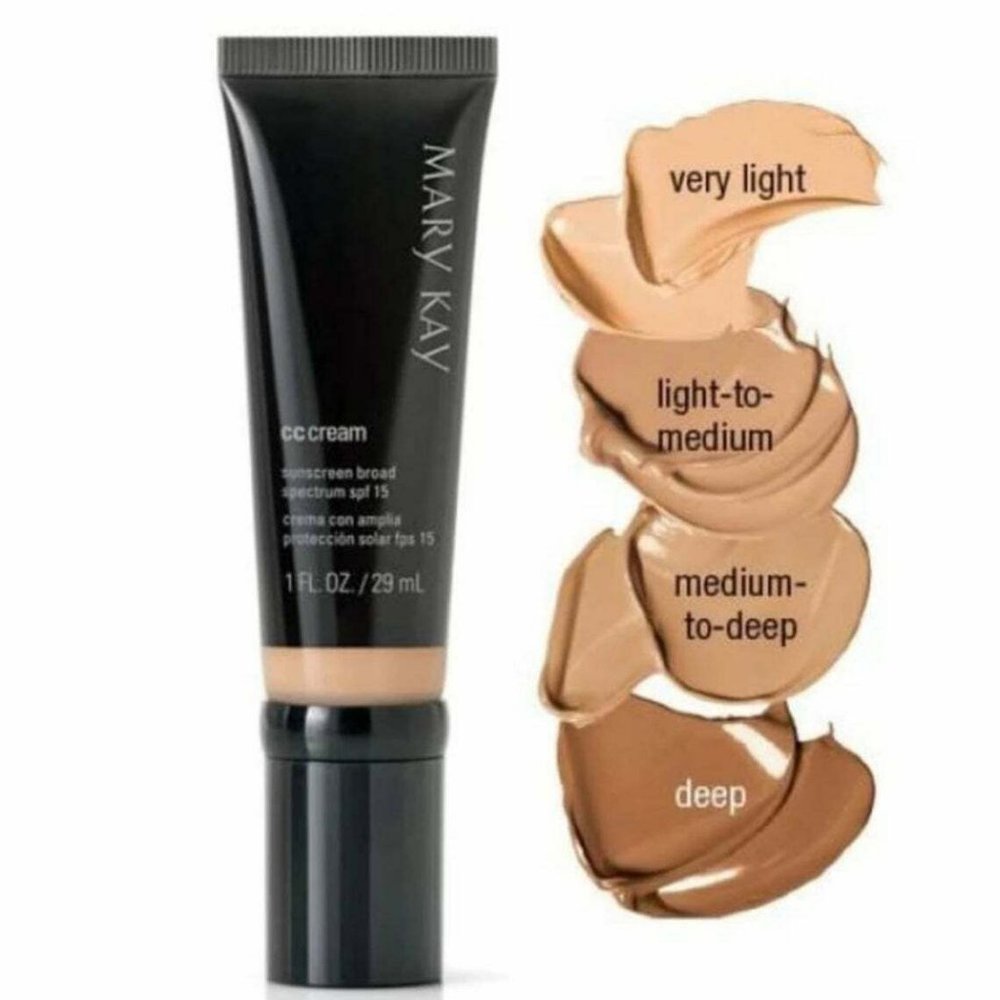 (1) Mary Kay CC Cream Sunscreen Broad Spectrum SPF 15